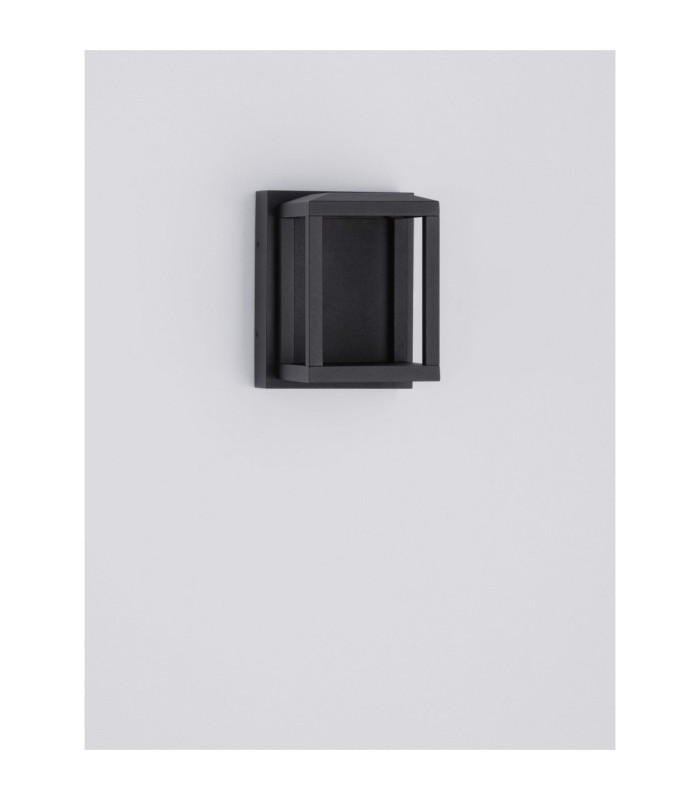 Prive Outdoor Wall Lantern Sandy Black LED 9W 284lm IP65 3000K-3