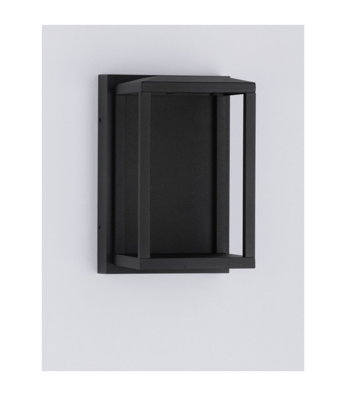 Prive Outdoor Wall Lantern Sandy Black LED 14W 383lm IP65 3000K-3