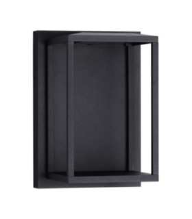 Prive Outdoor Wall Lantern Sandy Black LED 17W 509lm IP65 3000K-1