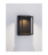 Prive Outdoor Wall Lantern Sandy Black LED 17W 509lm IP65 3000K-4
