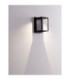 Prive Outdoor Wall Lantern Sandy Black LED 17W 509lm IP65 3000K-6