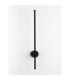 Ridge Outdoor Modern Wall Lamp Sandy Black LED 12W 1073lm 3000K IP65-4