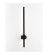 Ridge Outdoor Modern Wall Lamp Sandy Black LED 12W 1073lm 3000K IP65-6