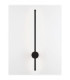 Ridge Outdoor Modern Wall Lamp Sandy Black LED 12W 1073lm 3000K IP65-7