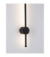 Ridge Outdoor Modern Wall Lamp Sandy Black LED 12W 1073lm 3000K IP65-9