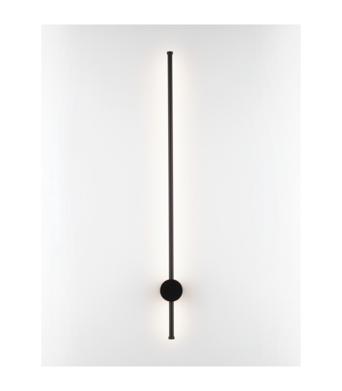 Ridge Outdoor Modern Wall Lamp Sandy Black LED 19W 1636lm 3000K IP65-6