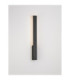 Isos Outdoor Modern Wall Lamp Sandy Black LED 6W 517lm IP65 3000K-4