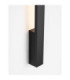 Isos Outdoor Modern Wall Lamp Sandy Black LED 6W 517lm IP65 3000K-5