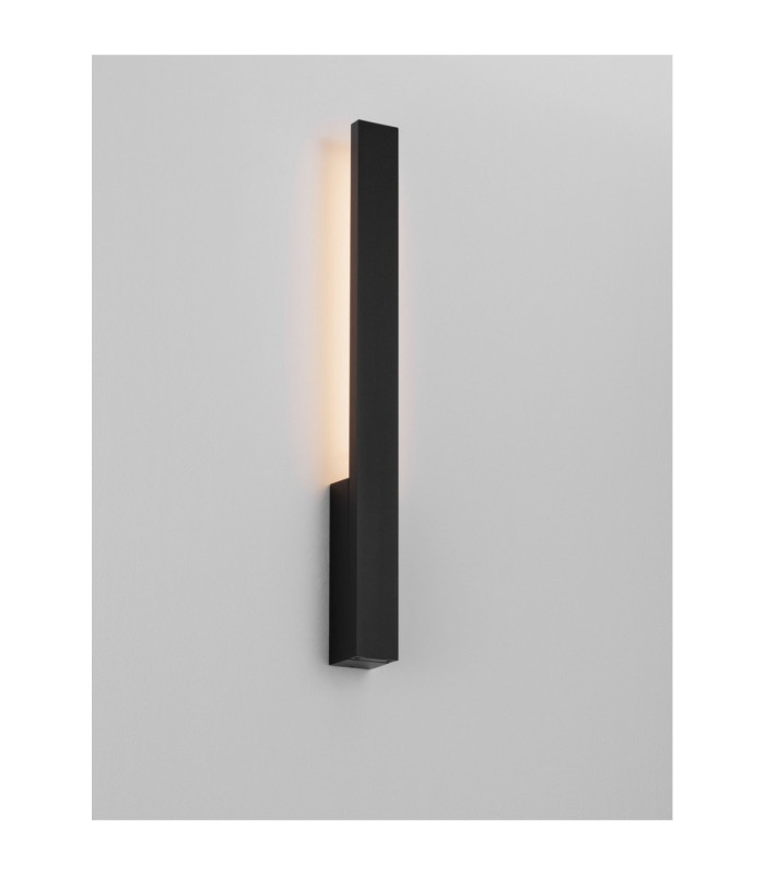 Isos Outdoor Modern Wall Lamp Sandy Black LED 6W 517lm IP65 3000K-6