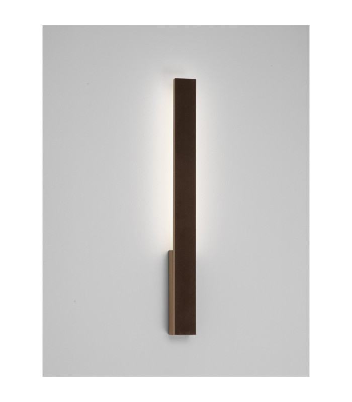 Isos Outdoor Modern Wall Lamp Corten LED 6W 517lm IP65 3000K-4