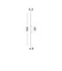 Aneth Outdoor Modern Wall Lamp Sandy White LED 20W 1200lm 3000K IP65-9