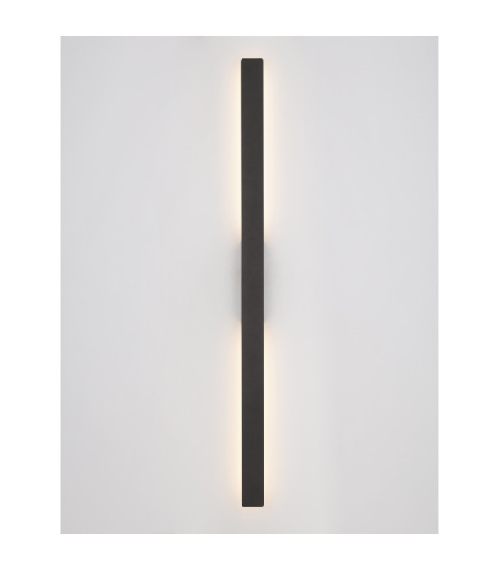 Aneth Outdoor Modern Wall Lamp Sandy Black LED 20W 1200lm 3000K IP65-4