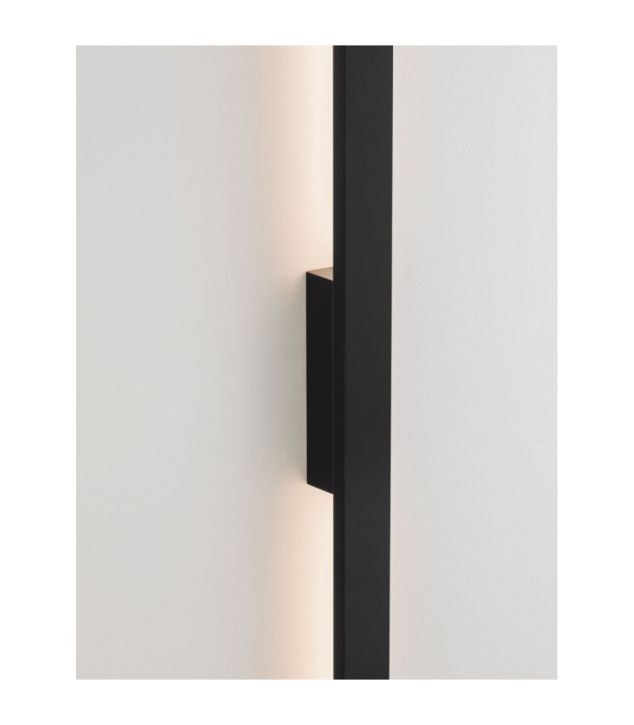Doul Outdoor Modern Wall Lamp Black LED 20W 1200lm IP65 3000K-5