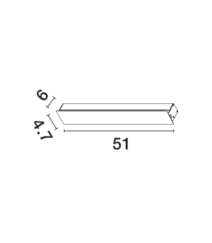 Path Outdoor Up Down Wall Lamp Sandy Black LED 11W 150lm 3000Κ IP65-8