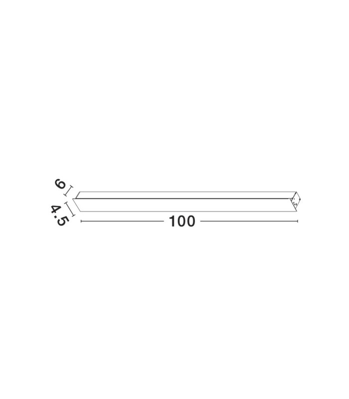 Path Outdoor Up Down Wall Lamp Sandy White LED 19W 380lm 3000Κ IP65-6