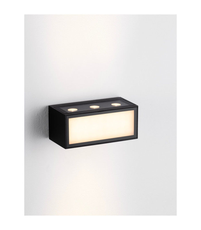 Inga Outdoor Up Down Wall Lamp Dark Anthracite LED 11W 875lm 3000K IP65-6