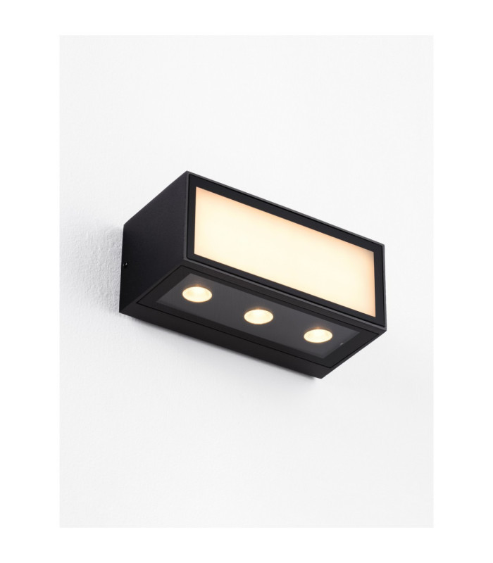 Inga Outdoor Up Down Wall Lamp Dark Anthracite LED 11W 875lm 3000K IP65-7