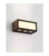 Inga Outdoor Up Down Wall Lamp Corten LED 11W 875lm 3000K IP65-2