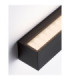 Flora Outdoor Up Down Wall Lamp Sandy Black LED 10W 686lm IP54 3000K-6