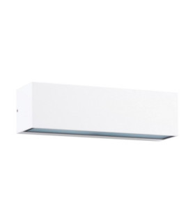 Flora Outdoor Up Down Wall Lamp Sandy White LED 10W 686lm IP54 3000K-1