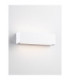 Flora Outdoor Up Down Wall Lamp Sandy White LED 10W 686lm IP54 3000K-4