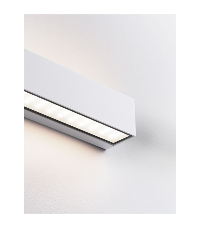 Flora Outdoor Up Down Wall Lamp Sandy White LED 10W 686lm IP54 3000K-6