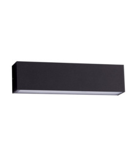 Allure Outdoor Up Down Wall Lamp Sandy Black LED 22W 1723lm IP65 3000K-1