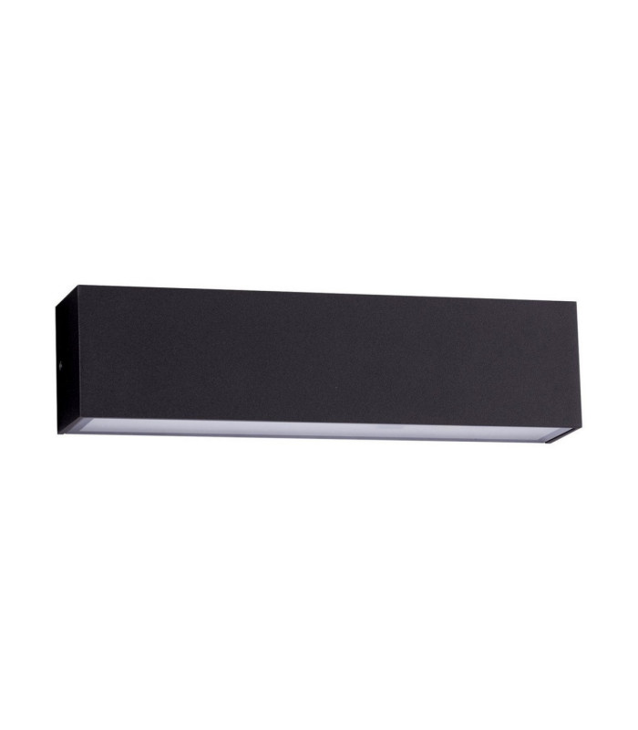 Allure Outdoor Up Down Wall Lamp Sandy Black LED 22W 1723lm IP65 3000K-1