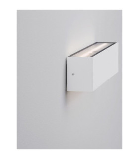 Allure Outdoor Up Down Wall Lamp Sandy White LED 22W 1723lm IP65 3000K-2
