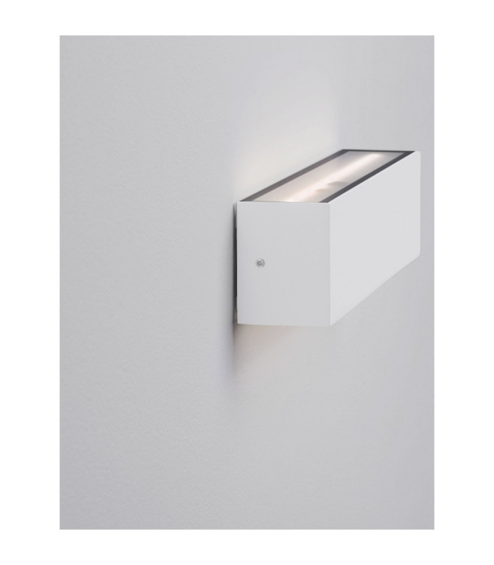 Allure Outdoor Up Down Wall Lamp Sandy White LED 22W 1723lm IP65 3000K-2