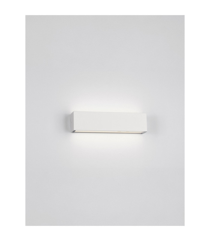 Allure Outdoor Up Down Wall Lamp Sandy White LED 22W 1723lm IP65 3000K-4