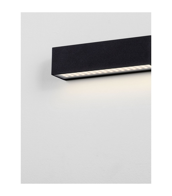 Allure Outdoor Wall Down Lamp Sandy Black LED 8W 502lm IP65 3000K-5