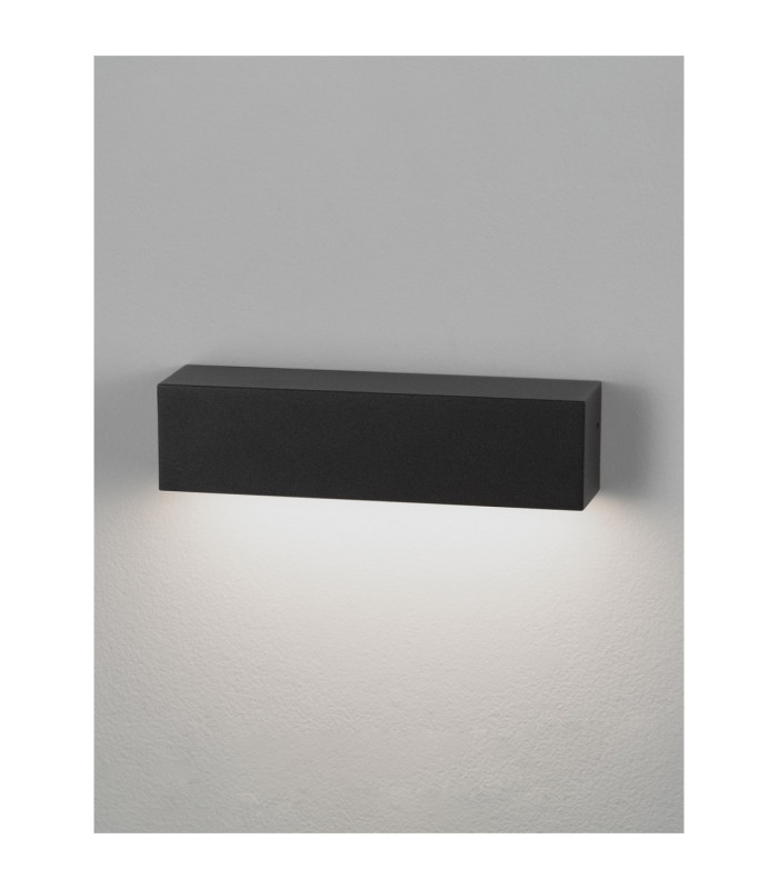 Allure Outdoor Wall Down Lamp Sandy Black LED 8W 502lm IP65 3000K-6