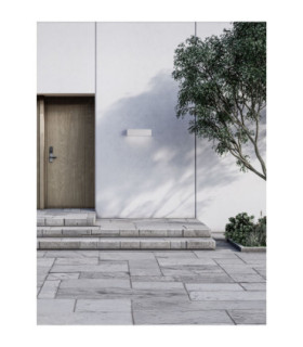 Allure Outdoor Wall Down Lamp Sandy White LED 8W 502lm IP65 3000K-2