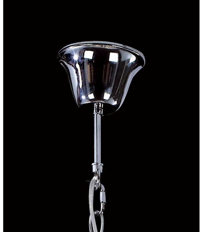 Ceiling Pendant 18 Light Polished Chrome, Crystal - 4