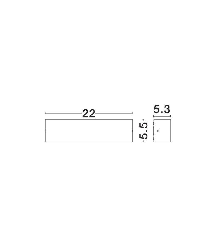 Allure Outdoor Wall Down Lamp Sandy White LED 8W 502lm IP65 3000K-7