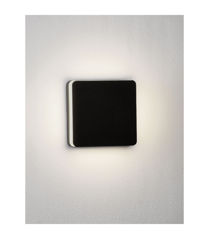 Oono Square Outdoor Modern Wall Lamp Dark Anthracite LED 11W 270lm IP65 3000K-5