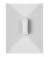 Nocta Outdoor Up Down Wall Lamp Sandy White LED 9W 547lm IP54 3000K-5