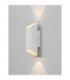 Nocta Outdoor Up Down Wall Lamp Sandy White LED 9W 547lm IP54 3000K-6