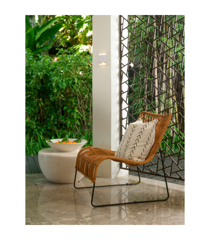 Polly Outdoor Up Down Wall Lamp Sandy White LED 10W 608lm 3000K IP54-2