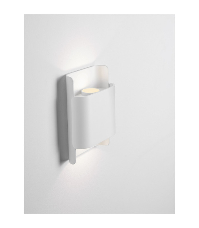 Polly Outdoor Up Down Wall Lamp Sandy White LED 10W 608lm 3000K IP54-5