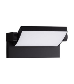 Sally Outdoor Wall Down Lamp Sandy Black LED 20W 1261lm 3000K IP54 Solar-1