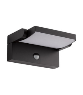 Gerber Outdoor Wall Down Lamp Sandy Black LED 20W 1261lm 3000K IP54 Solar Sensor-1