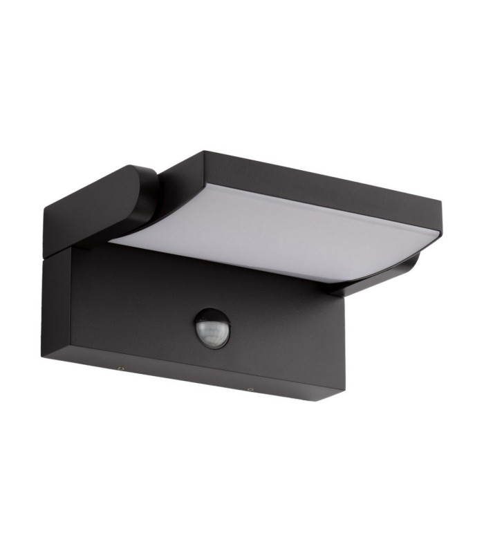 Gerber Outdoor Wall Down Lamp Sandy Black LED 20W 1261lm 3000K IP54 Solar Sensor-1