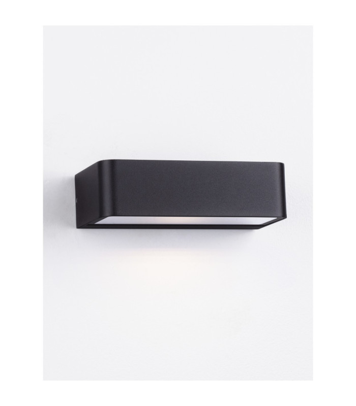 Videno Outdoor Wall Down Lamp Dark Anthracite LED 2W 225lm 3000K IP65 Solar-3