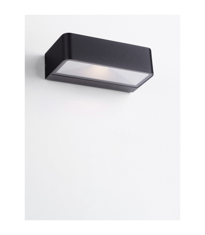Videno Outdoor Wall Down Lamp Dark Anthracite LED 2W 225lm 3000K IP65 Solar-4