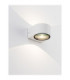 Opera Outdoor Up Down Wall Lamp Sandy White LED 11W 950lm IP54 3000K-5