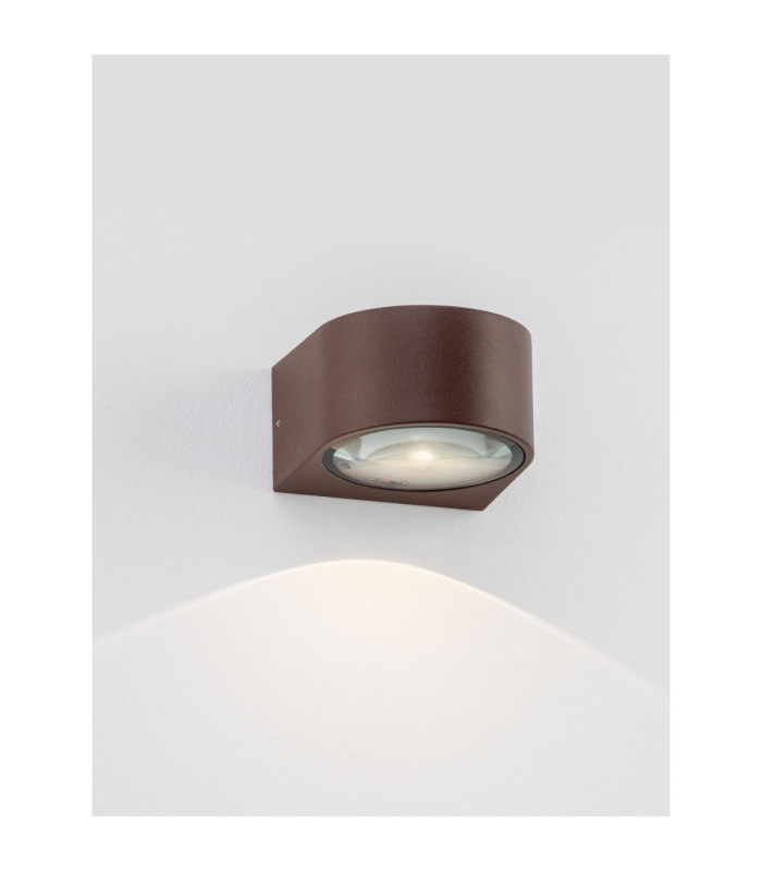 Opera Outdoor Wall Down Lamp Corten LED 6W 478lm IP54 3000K-5