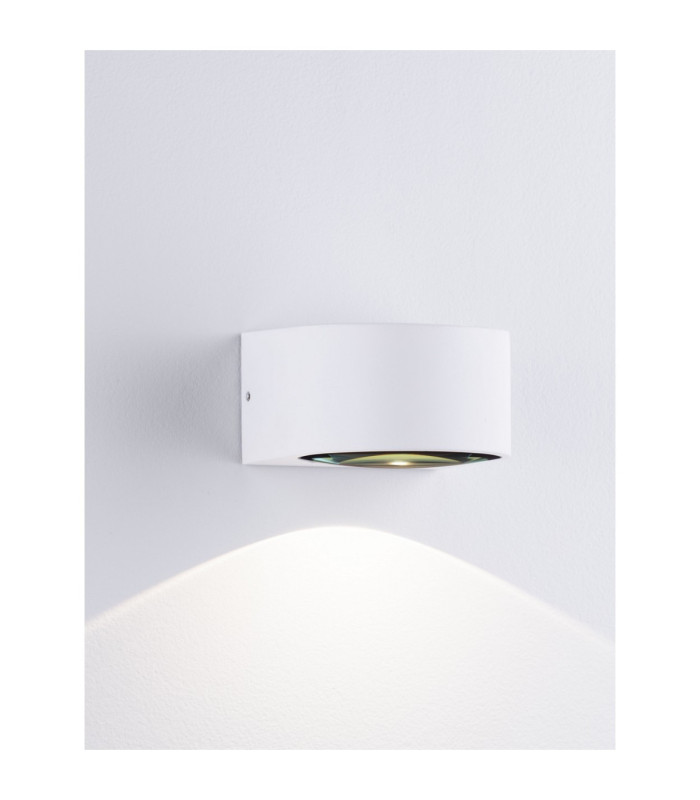 Opera Outdoor Wall Down Lamp Sandy White LED 6W 478lm IP54 3000K-4