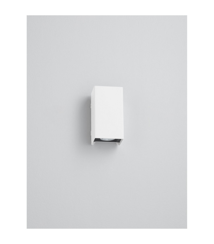 Elio Outdoor Up Down Wall Lamp Sandy White LED 6W 429lm IP65 3000K-3